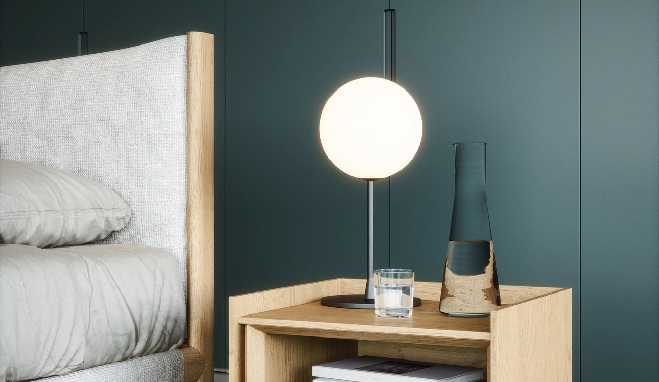 Comodino in legno Sly di Novamobili